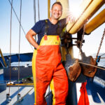 Johan's zoon Jos komt aan boord van de YE 70