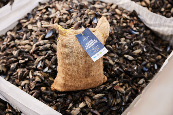 Zeeuwse Mosselen Mosselkoninkjes Bio 5kg jute