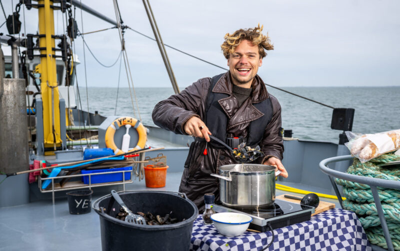 Lancering van de Jonge Zeeuwse, mosselen maar dan anders